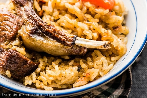 Lamb Pilaf - a western Chinese treasure | omnivoerscookbook.com