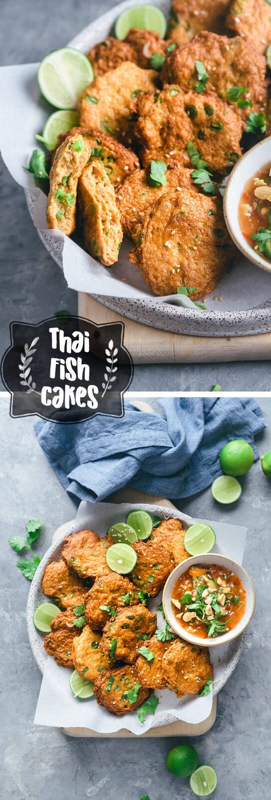 Thai Fish Cakes (Tod Mun Pla) | Asian | Appetizer | Main | Easy | Recipe |