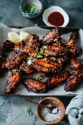 Asian hot wings