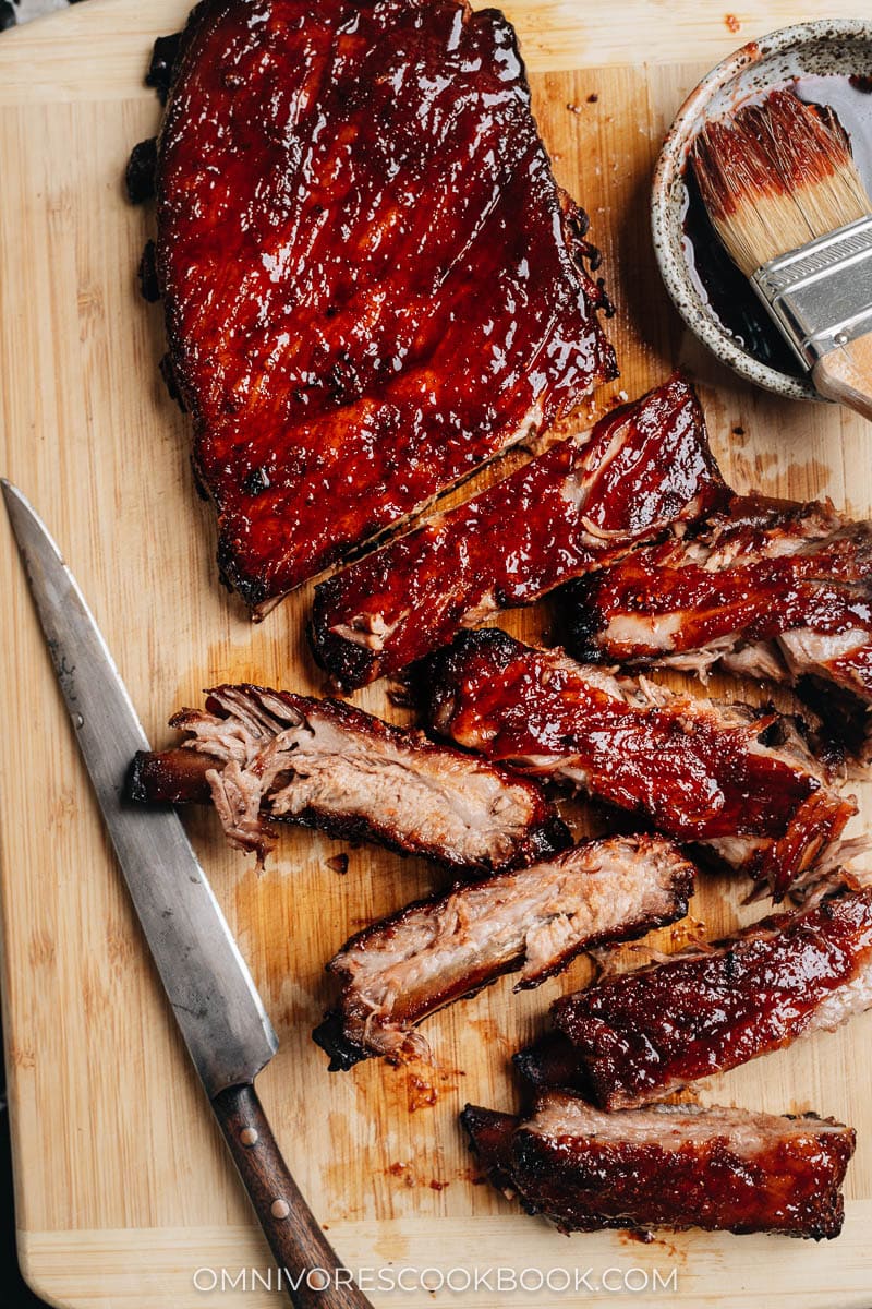 Glazy BBQ ribs