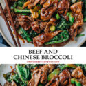 This beef and Chinese broccoli is so easy to put together and it uses one secret ingredient to make it irresistible! The silky tender beef is so juicy, smothered in a rich brown sauce with crisp Chinese broccoli. It only takes 20 minutes to put together. Top it on steamed rice for a hearty and healthy dinner! {Gluten-Free adaptable}