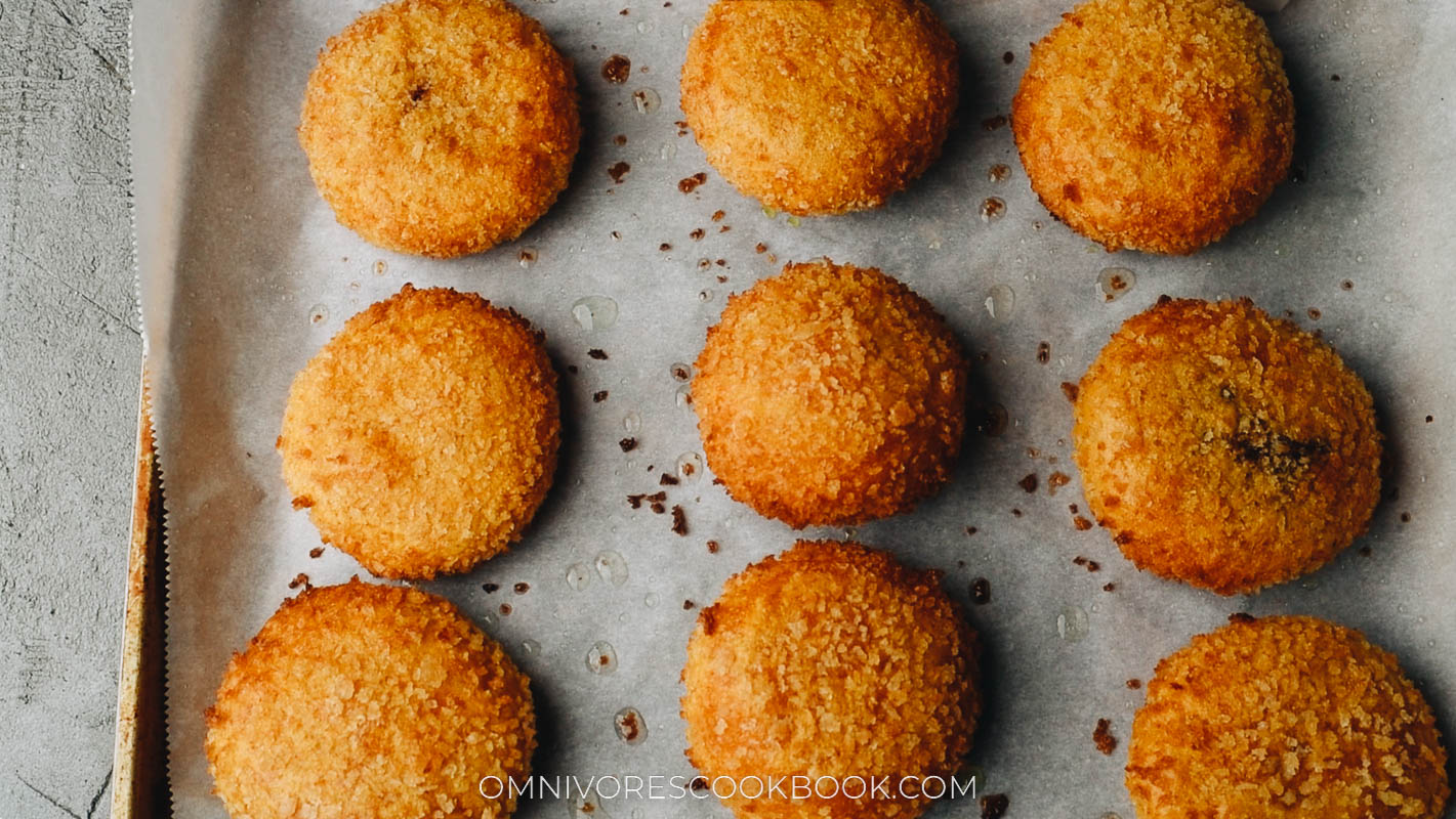 Make Chinese pumpkin cake using an air fryer