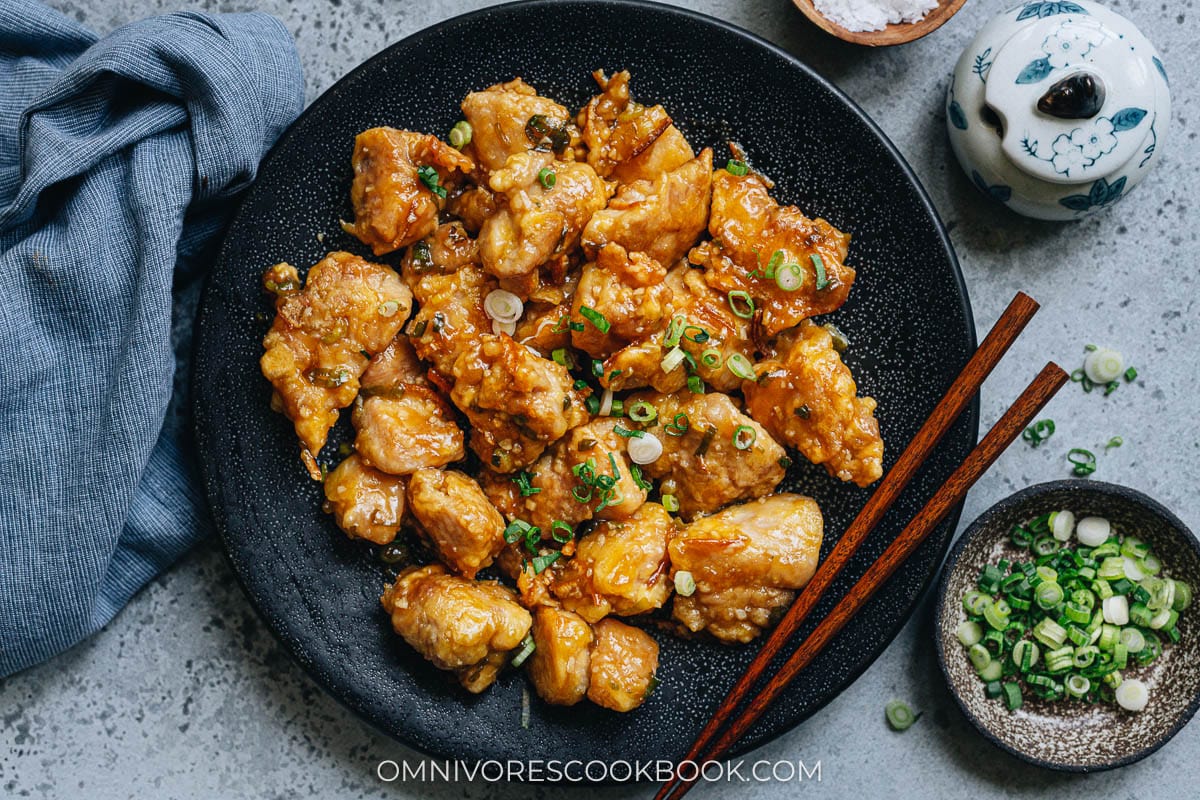 Chinese Orange Chicken (Crispy Chicken without Deep Frying)