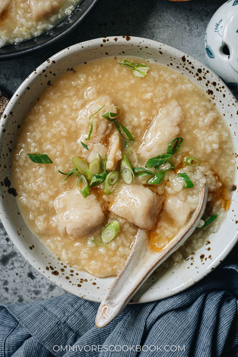 Chinese fish congee